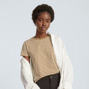 NWOT Everlane The Organic Cotton Box Cut Tee size L